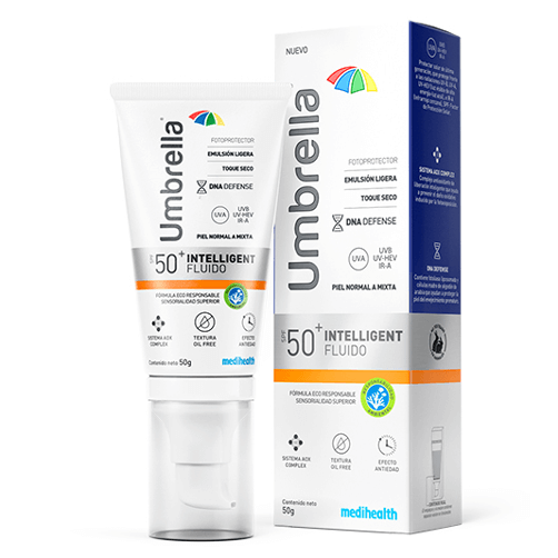 umbrella intelligent fluido protector solar